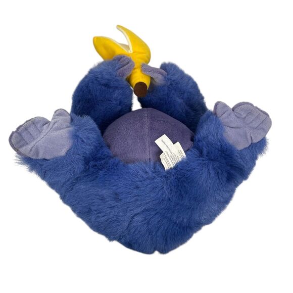 Disney TERK Baby 13" Gorilla Ape Blue Soft Bean Plush Tarzan 380 - Picture 6 of 9